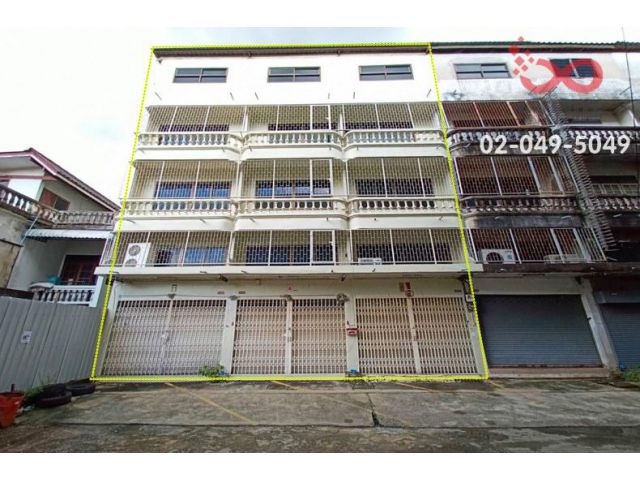 ขายอาคารพาณิชย์ 4.5ชั้น 3คูหา ศรีนครินทร์ ด่านสำโรง 11/1
