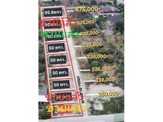 ขายที่ดินจัดสรรแปลงเล็ก สวยและถูก ติดถนนทำเลดี เหมาะปลูกบ้าน บรรยากาศดีเดินทางสะวดก น้ำไม่ท่วมม