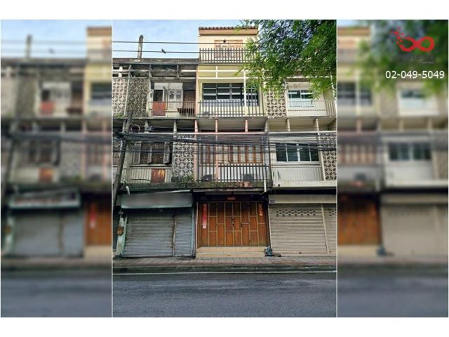 ขายอาคารพาณิชย์ 3.5ชั้น 15ตร.ว. ถนนประชาสุข ใกล้ MRT ห้วยขวาง