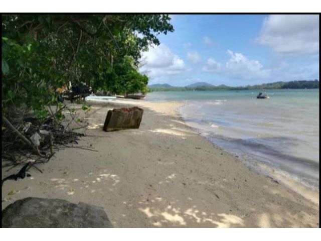 เสนอขายที่ดินบ้านแหลมทรายติดทะเลจังหวัดภูเก็ต เนื้อที่ 3-2-91 ไร่ Land for sale in Ban Laem Sai, next to the sea, Phuket