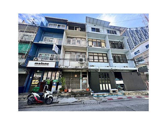 ขายอาคารพาณิชย์ 4ชั้น ทำเลดี ใกล้ BTS พระโขนง (N.1898)