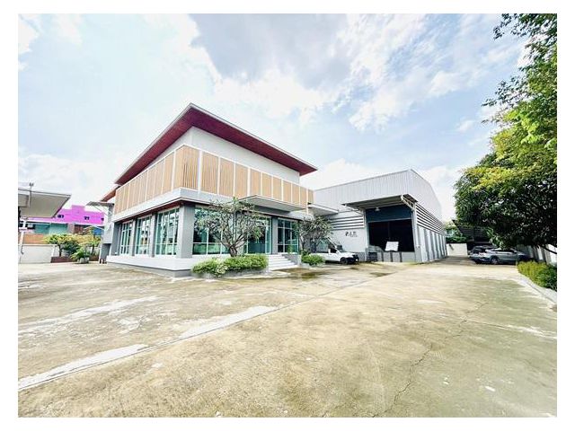 ขายโรงงาน 2 ไร่ 12 ตร.วา อยู่ในซอยวปอ.11 ต.ท่าไม้ อ.กระทุ่มแบน จ.สมุทรสาคร ผังม่วง พื้นที่ใช้สอยโกดัง+สำนักงาน ประมาณ 1,
