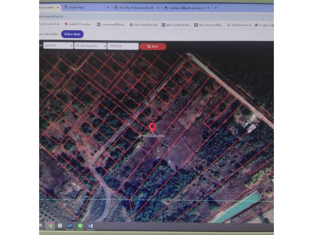 ด่วนที่สุด ขายที่ดินหลัง สนง ขนส่ง ,วิลัยพยาบาล,รพ มะเร็ง อุดรธานี จำนวน 3 ไร่ 2 งาน 8 ตารางวา