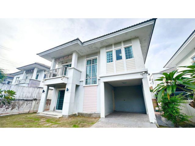 ขายบ้านเดี่ยว 2 ชั้น พฤกษาวิลเลจ 6 พระราม 2-บางขุนเทียนชายทะเล เนื้อที่ 50.3 ตารางวา 3 ห้องนอน