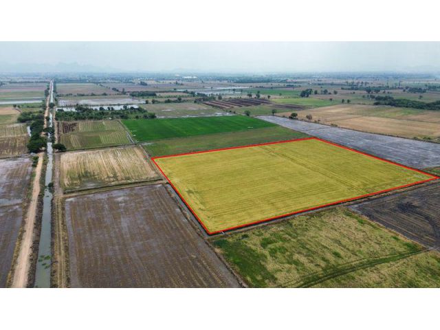 ขาย️ที่นา 21-2-60 ไร่ ใกล้สถานีรถไฟบ้านกลับ ตำบลดอนโพธิ์ อำเภอเมือง จังหวัดลพบุรี