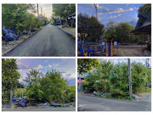 ขายที่ดินเปล่าเคหะคลอง 8 ติดสนาม ลานออกกำลังกาย ถมแล้ว น้ำ-ไฟฟ้าหน้าแปลง โทร 095-1653654