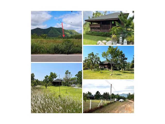 ขายบ้านพร้อมที่ดินสไตล์รีสอร์ทวิวภูเขาลูกโตใกล้โครงการชั่งหัวมันเพชรบุรี