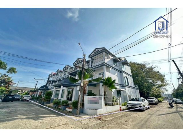 ขายโฮมออฟฟิศ 3 ชั้น 129.5 ตารางวา 5 คูหา หมู่บ้านกรุงทอง โครงการ 5 ซอยนวมินทร์ 111 แยก 1 (เกษตร–นวมินทร์)