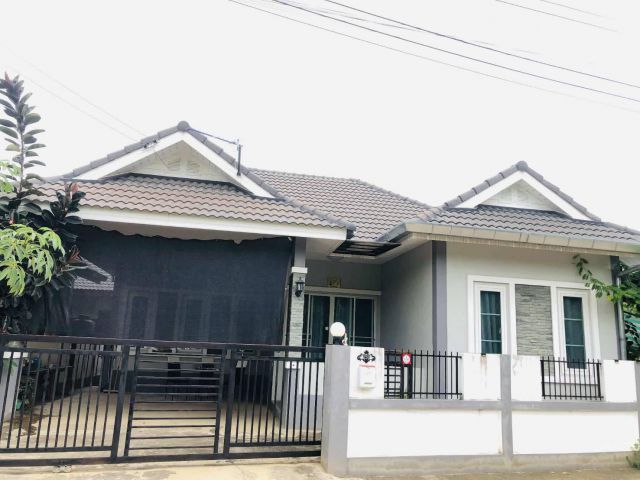 ขายถูกมาก!! บ้านเดี่ยวชั้นเดียว ม.พรรณทิวาวิลล่า เฟอร์ครบ ทำเลทอง อ.หางดง จ.เชียงใหม่ ใกล้บิ๊กซี  ตลาด รพ.