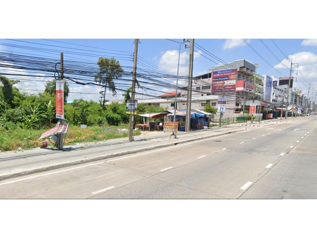 ขายที่ดิน 4 ไร่ ติดถนนศรีนครินทร์ ต.บางเมือง อ.เมือง จ.สมุทรปราการ