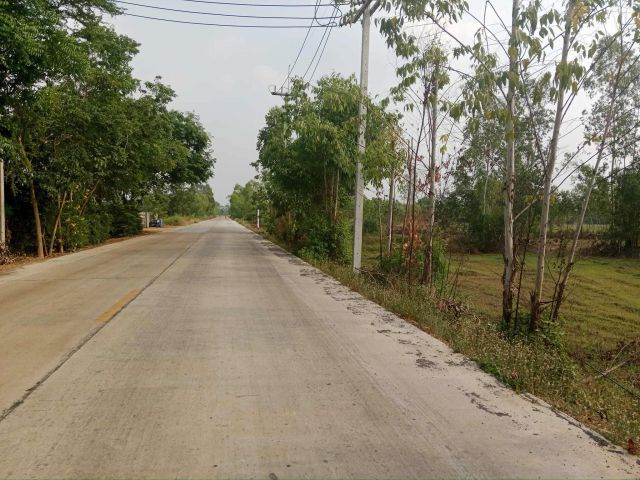 ขายที่ดินหัวหว้า ศรีมหาโพธิ 1 ไร่ ติดถนนทล.ชนบทใกล้ถนนสี่เลน3070-100เมตร จ.ปราจีนบุรี