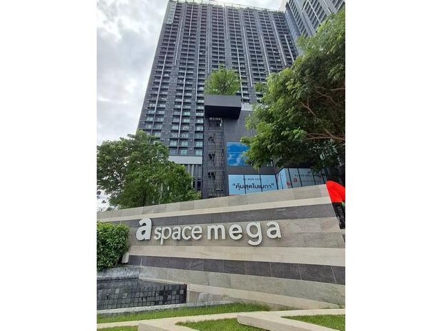 คอนโด A space เมก้า บางนา พร้อมเฟอร์จัดเต็ม