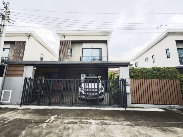 S04-0070 ขายบ้านแฝด โครงการเดอะคอนเนค 37 หลักสี่ - ดอนเมือง