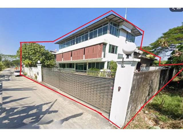 ราษฎร์อุทิศ62-72 มีนบุรี 400ตรจอดรถ20คัน ให้เช่าอาคาร-โกดัง4หลัง