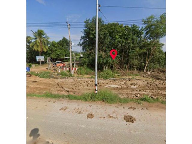 ขายที่ดินแปลงสวย ริมถนนเพชรเกษม หัวหิน–ปราณบุรี