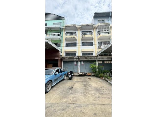 ขายตึกแถว 3.5 ชั้น 2 คูหา โครงการเพชรชายทะเล ถนนเทียนทะเล พื้นที่รวม 43.2 ตรว. ราคาถูกที่สุดในนั้นแล้ว ใกล้ตลาดอินดี้