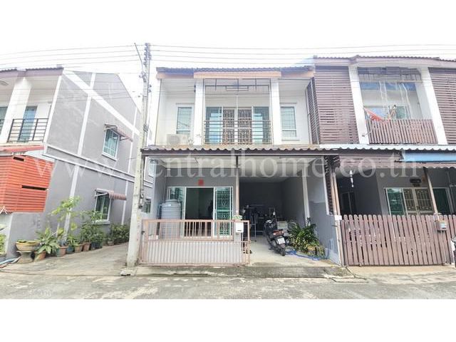 ทาวน์เฮ้าส์ ณัฏยา มายโฮม กระทุ่มแบน สมุทรสาคร ต่อเติมแล้ว