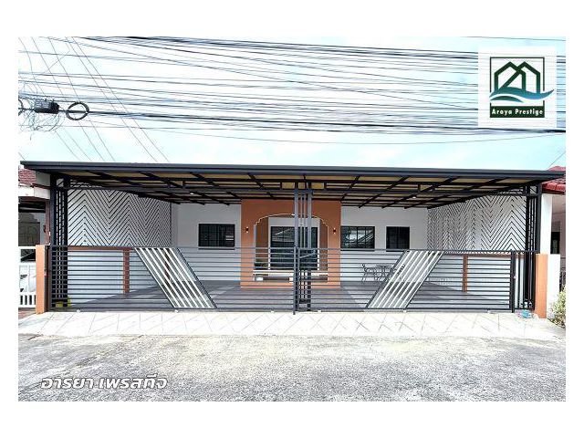 นนทวีวิลเลจ ซอยผดุงพันธ์9 บ้านชั้นเดียวตกแต่งพร้อมเข้าอยู่