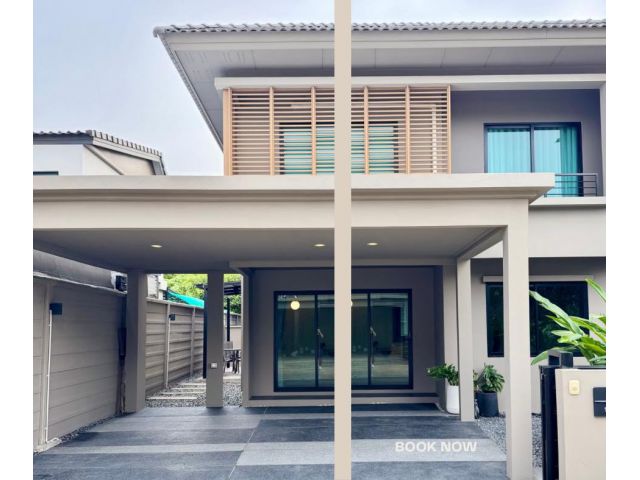 ให้เช่าบ้านเดี่ยว 2 ชั้น สวยมาก ในโครงการ Areeya Como Botanica บางนา พร้อมเข้าอยู่ได้ทันที