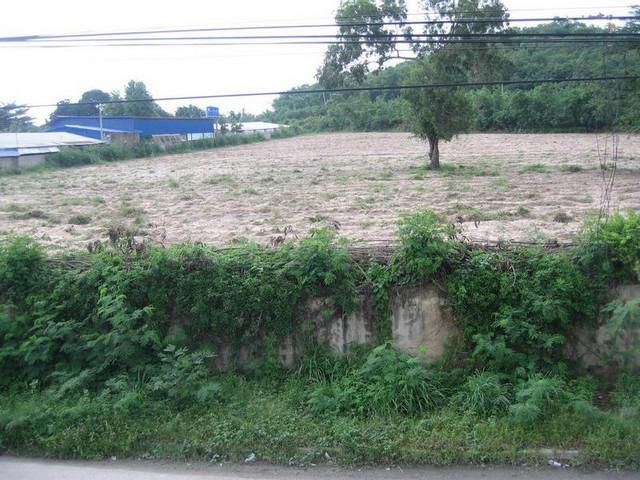 ขายที่ดินเปล่า บ้านฉาง ระยอง 6 ไร่ ติดถนนสุขุมวิท ทำเลทอง ใกล้ EE