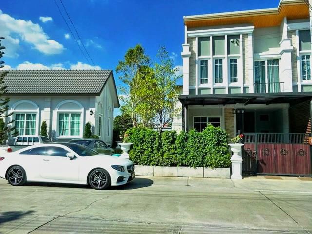 ทาวน์เฮาส์ 2ชั้น สุขสวัสดิ์ 30 หัวมุมตลาดโอ๋เอ๋ 1.9 กม. 3นอน เฟอ