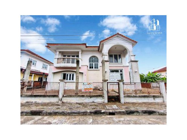 บ้านเดี่ยว 2 ชั้น โครงการ ศศิธร บางบอน3 หลังมุม ใหญ่มาก