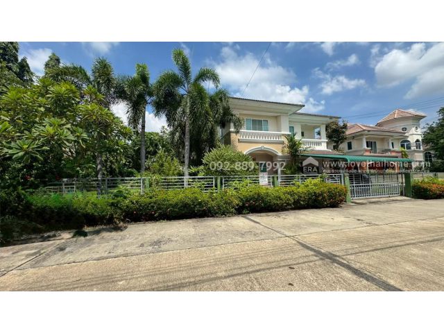 ขายบ้านเดี่ยว 2 ชั้น หมู่บ้านสารินซิตี้ บ้านเฉลียงจันทร์ พระราม2 ซอยเจษฎาวิถี พื้นที่ 145.7 ตรว. พร้อมอยู่ ราคาถูกที่สุด