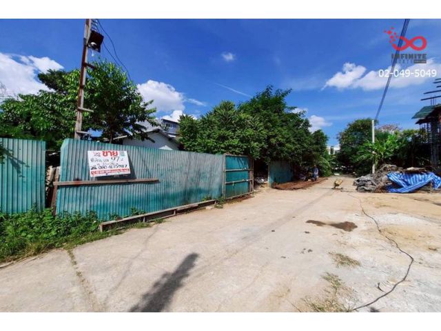 ขายที่ดิน 97ตร.ว. อ่อนนุช 66 แยก3 สุขุมวิท 77 ใกล้ MRT ศรีนุช