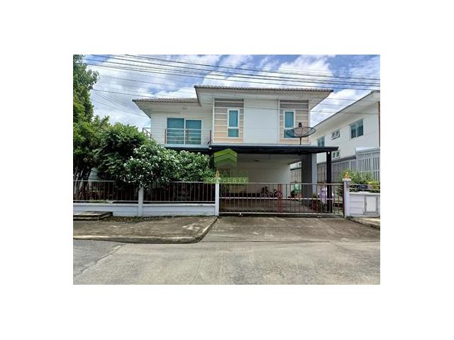 หมู่บ้านคุณาภัทร4 บ้านกล้วย ไทรน้อย ขายด่วน บ้านเดี่ยว 2 ชั้น เนื้อที่ 61.90 ตร.ว ต่อเติมครบ ทำเลดี ใกล้รถไฟฟ้า