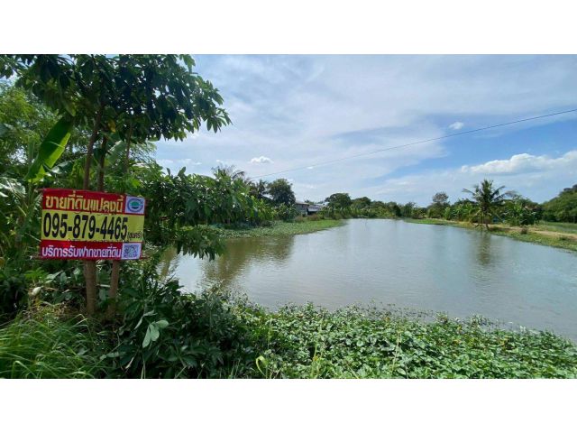ขายด่วนที่ดินติดคลองสิบ 3-1-52 ไร่หน้าติดถนน ปท.3032 หลังติดคลองสิบอ.ลำลูกกา จ.ปทุมธานี095-879-4465