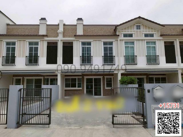 เช่า ทาวน์โฮม 2 ชั้น หมู่บ้าน อินดี้ 2 บางนา - รามคำแหง 2 ใกล้ Mega บางนา