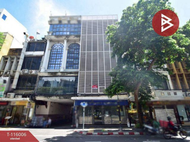 ขายอาคารพาณิชย์ 5 ชั้นเนื้อที่ 35.0 ตารางวา ถนนสีลม แขวงสีลม เขตบางรัก