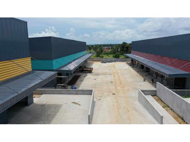 F160 ให้เช่าโกดัง คลังสินค้า ใกล้เมืองพัทยา ขนาด 1,000 ตร.ม.พร้อมออฟฟิศ
