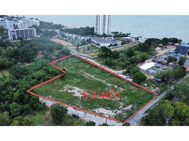 ขายที่ดินติดถนนสุขุมวิทนาจอมเทียน