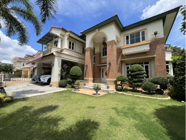 ขายบ้านเดี่ยว นันทวัน ศรีนครินทร์ แปลงมุม บิ้วท์อินครบ