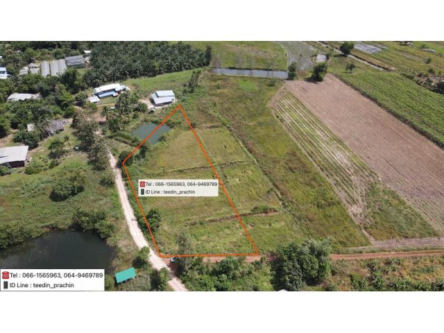 ขายที่ติดถนนคอนกรีต เป็นที่ในหมู่บ้าน เนื้อที่ 2 ไร่ เหมาะทำบ้านพักอาศัย บ้านสวน