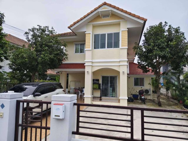 ขายถูกมาก!! บ้านเดี่ยว 2 ชั้น ม.สารินซิตี้ สายลม ทำเลทอง อ.เมือง สมุทรสาคร ใกล้นิคมสินสาคร เซ็นทรัลมหาชัยฯ