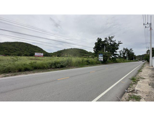 ขายที่ดินเปล่า ติดภูเขา 16-1-16.9 ไร่  อำเภอหัวหิน เหมาะสร้างบ้าน , แบ่งล็อคขาย สร้างโรงแรม, คอนโด รีสอร์ท