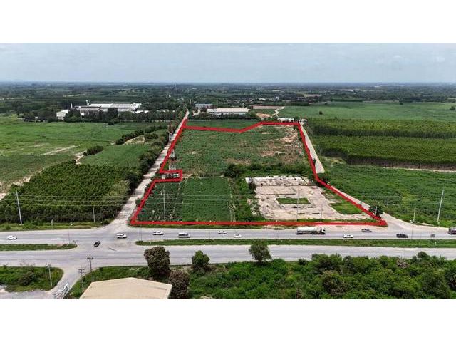 ขายที่ดินติดถนน 331 ทำเลดี แปลงสวย หัวถนน พนัสนิคม ชลบุรี