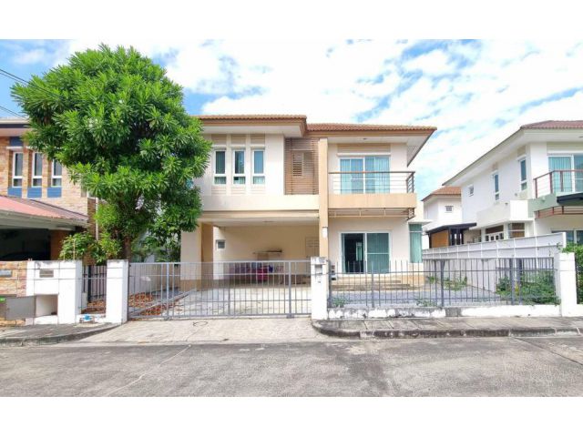 ขายบ้านเดี่ยว 2 ชั้น หมู่บ้านสราญสิริ ประชาอุทิศ – สุขสวัสดิ์ พร้อมเข้าอยู่ ทำเลดี เดินทางสะดวก