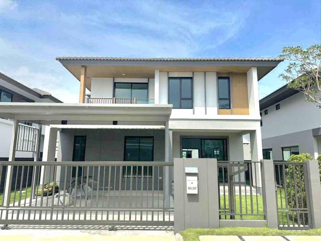 ขายบ้านเดี่ยว 2 ชั้น สราญสิริ รังสิต 3 ห้องนอน พร้อมเข้าอยู่ ทำเลดี เดินทางสะดวก ถนนรังสิต-ปทุมธานี