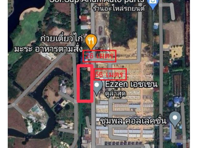 ให้เช่าที่ดิน  ขนาด 3 งาน 75 ตร.ว. ทำเลดีตรงข้ามหมู่บ้าน EZZEN ศาลายา เดินทางสะดวก ใกล้ ม.มหิดล