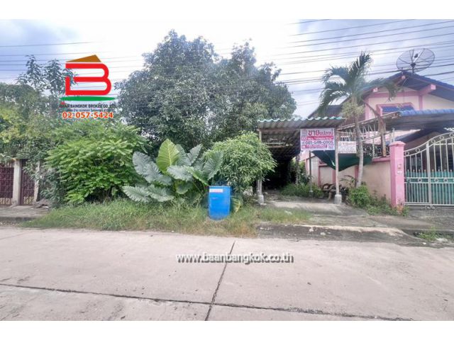 ที่ดินเปล่า ชัชฎาวิลล่า พุทธมณฑลสาย 3 (ซอย 1) เนื้อที่ 60 ตร.ว. (ใกล้มหาวิทยาลัยมหิดล) แขวงบางไผ่ เขตบางแค กรุงเทพมหานคร