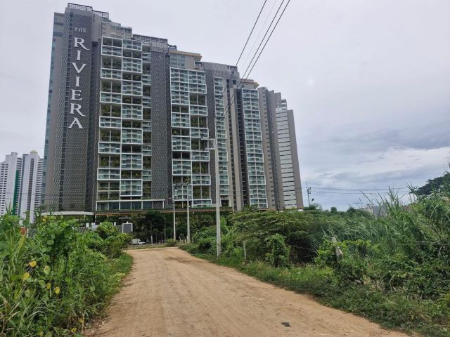 R68-052ขายที่ดินใกล้หาดจอมเทียน500เมตร  พิกัดถนนจอมเทียนสายสอง ตรงข้ามคอนโด RIVIERA 60,000,000บาทต่อ