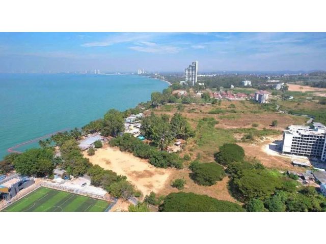 R624-089ที่ดินติดถนนหลักหาดบางเสร่ 11-0-56 ติดทะเล วิวสวย ราคาไร่ละ60,000,000 ค่าโอน50/50