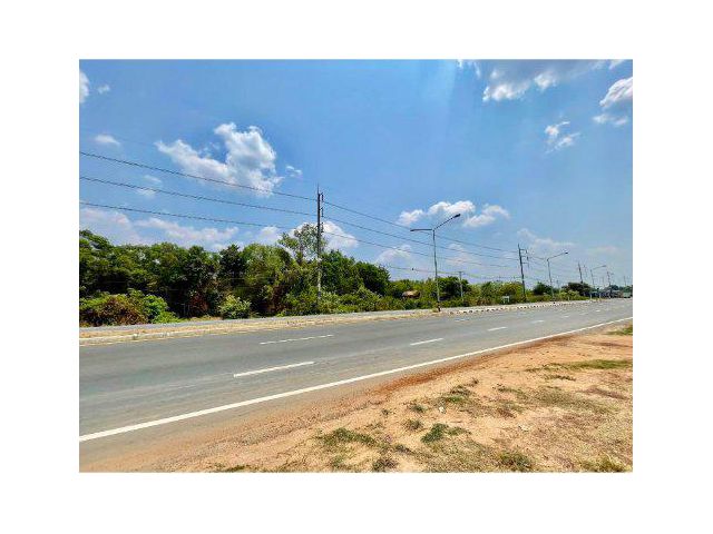 ขายที่ดิน 1 ไร่ 96.5 ตารางวา ติดถนนสายอุบล-เขมราฐ ต.เหล่าเสือโก้ก อ.เหล่าเสือโก้ก จ.อุบลราชธานี