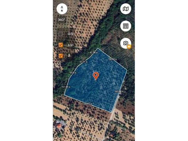 ด่วนที่ดินเขาคันทรงศรีราชา 19-2-4ไร่ ไร่ละ 1.5ล้าน ต.เขาคันทรง อ.ศรีราชา จ.ชลบุรี ที่ดินแปลงสี่เหลี่ยมสวยหน้ากว้าง 163m