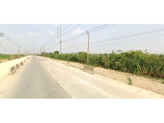 ขายที่ดิน 87 ไร่ ติดถนนรัตนโกสิน 200 ปี ต.เปร็ง อ.บางบ่อ จ.สมุทรปราการ