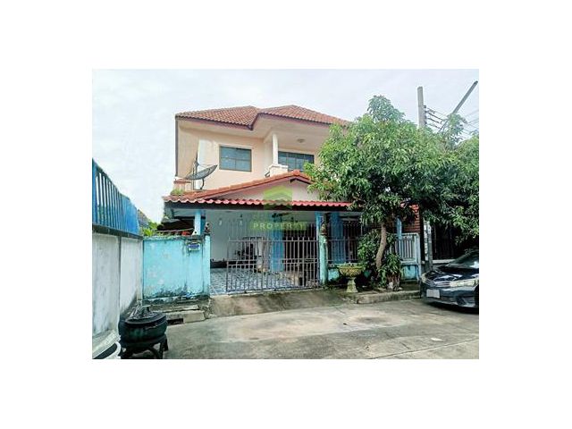 หมู่บ้านเต็มสิริ1 มิตรไมตรี หนองจอก ขายด่วน บ้านแฝด 2 ชั้น เนื้อที่ 36 ตร.ว แปลงริม ทำเลดี พื้นที่ใช้สอยเยอะ