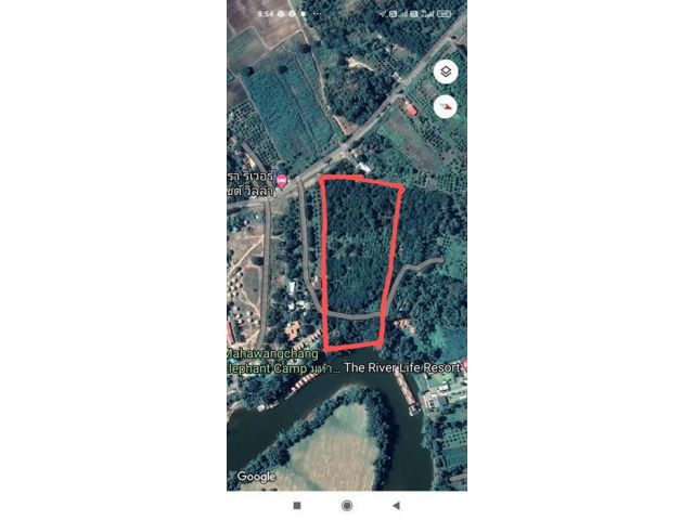 ขายที่ดินโฉนด ครุตแดง ติดแม่น้ำ และสวนผลไม้